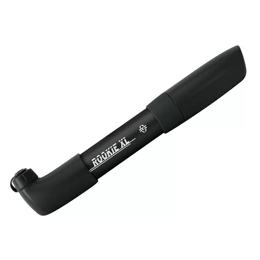 Pompa bici Rookie XL 2012 nero, 227 mm, reversibile - image
