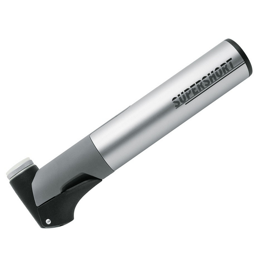 Mini pompe plastique/aluminium Supershort 164mm clapet réversible pour av/dv/sv