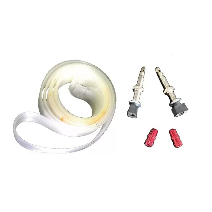valves and rim tapes tubeless strip conversion kit  26 / 27,5'' s 25mm - image