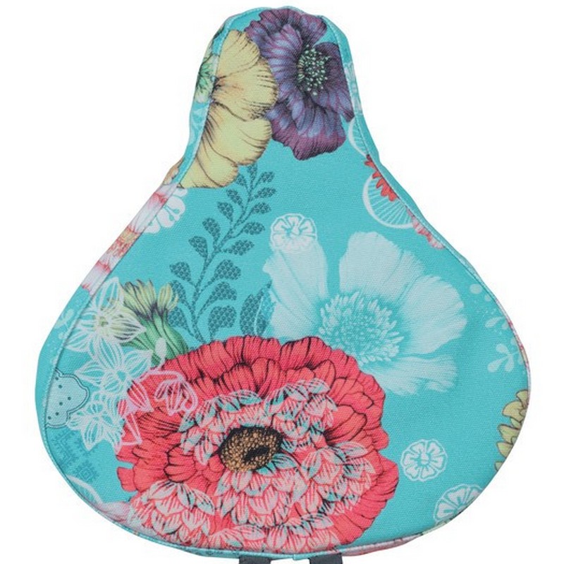 Capa de assento Bloom Field azul