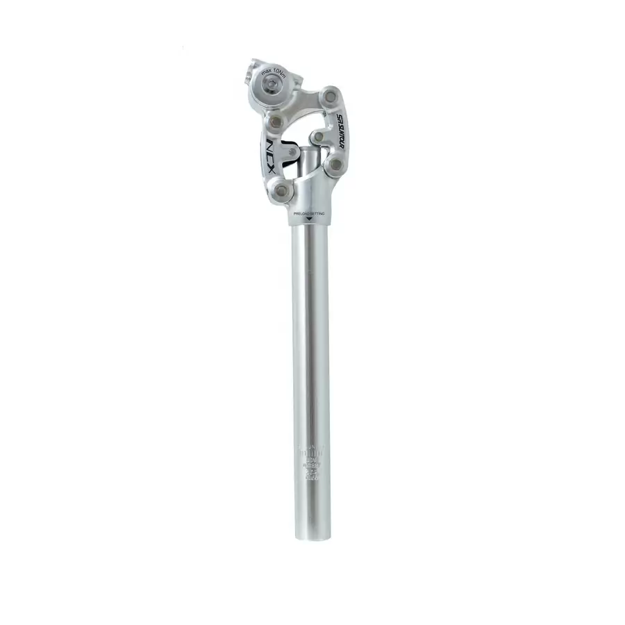 suspension seatpost sp12 ncx 27,2mm medium hardness silver - image