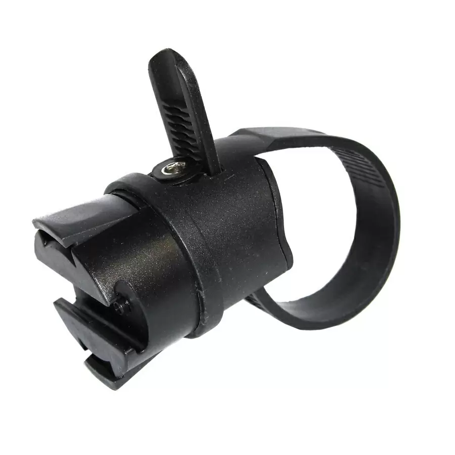 Soporte para cable enchufable newton negro - image