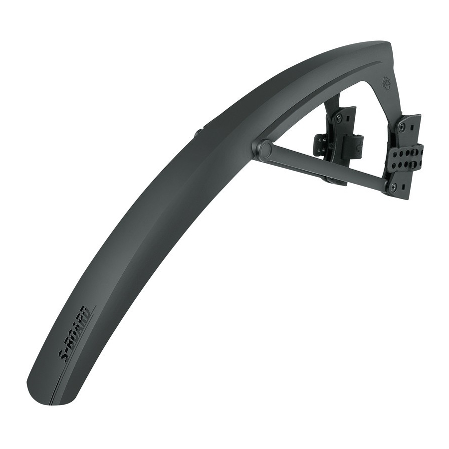 Parafango anteriore S-Board nero 28'' largh. max copertone 38mm
