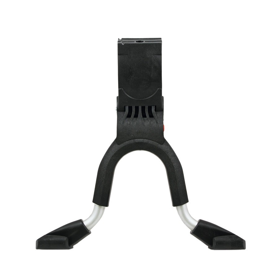 Two-leg support 24/26'' 0690 short, with wide foot, black