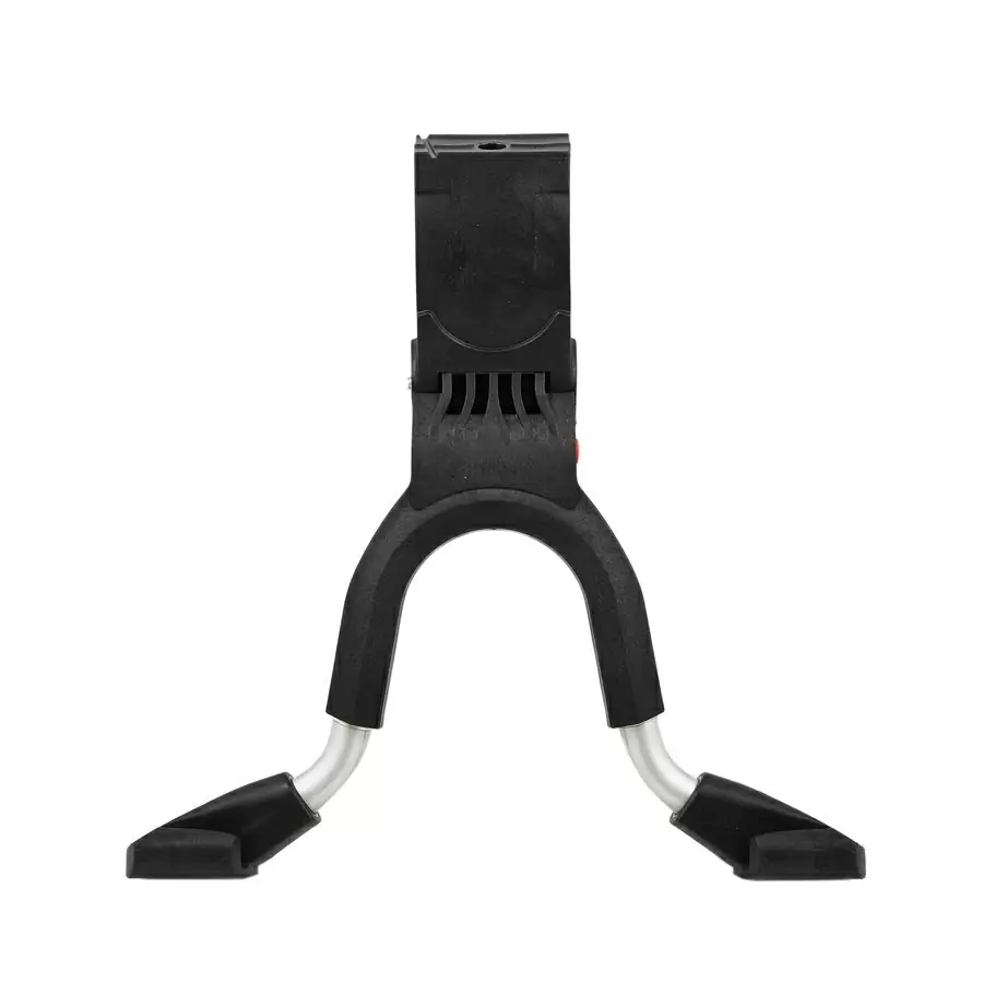 Two-leg support 24/26'' 0690 short, with wide foot, black - image