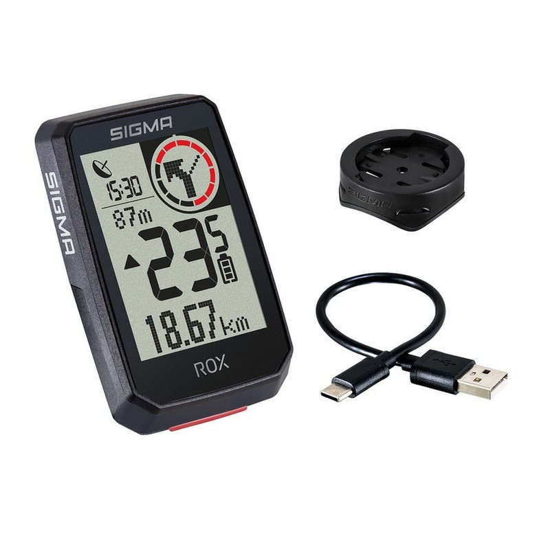 Ordinateur de vélo GPS Rox 2.0 avec support de potence de guidon