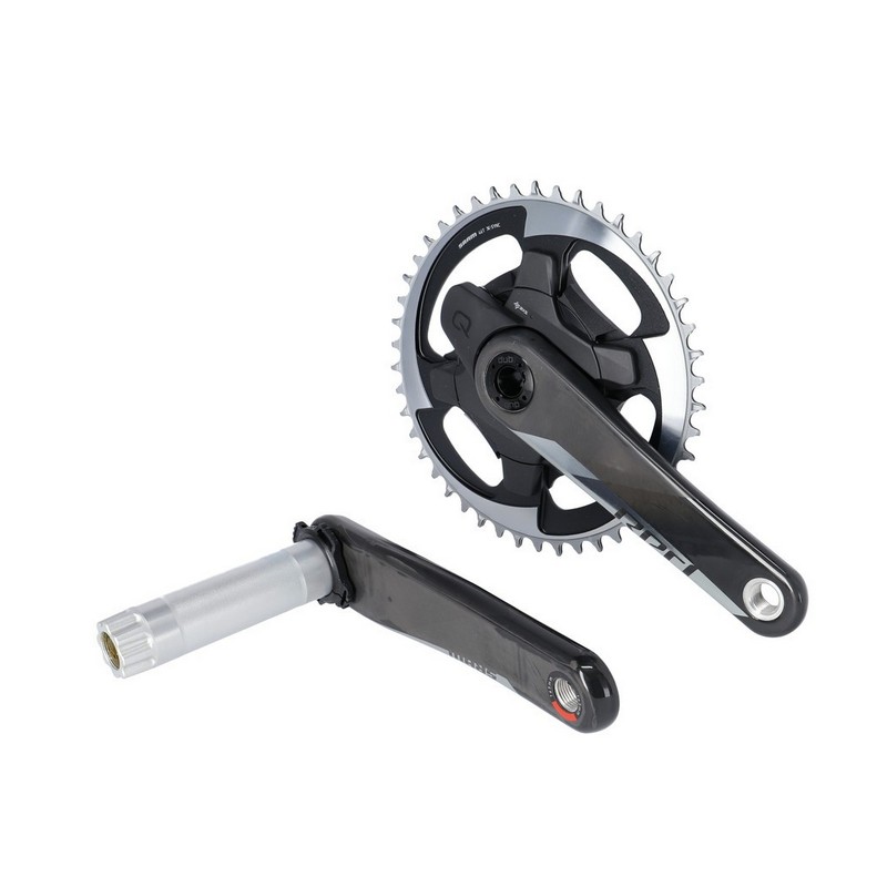 Juego de bielas Red 1 AXS Quarq Powermeter 167.5mm 46t 12v Direct Mount