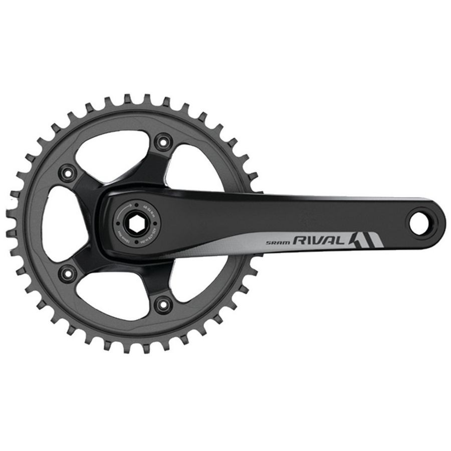guarnitura rival1 gxp 1x11v 170mm 42t nero