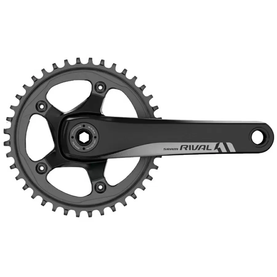 Guarnitura 1x11v Rival1 GXP 172,5mm 42T nero - image