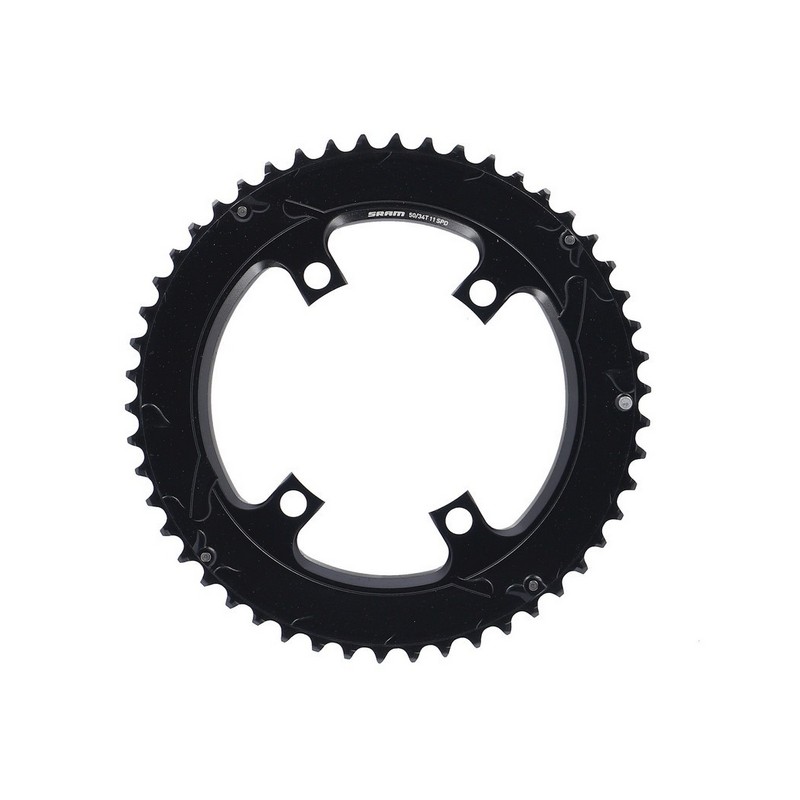 11v 50t 3mm asymmetrisches Rennrad Kettenblatt 110mm Lochkreis