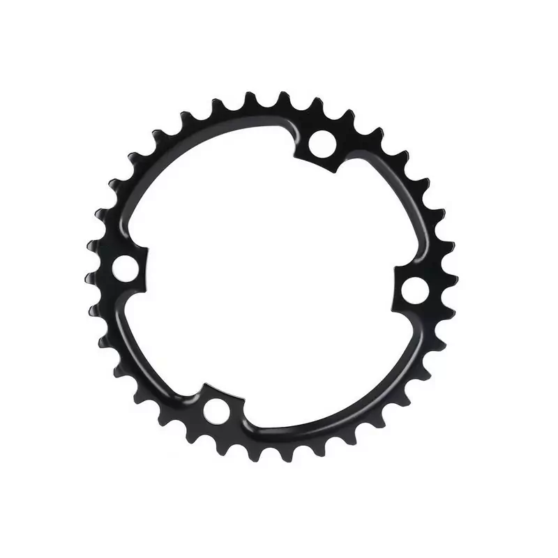 11v 34t asymmetrical Road chainring 110mm bolt circle - image