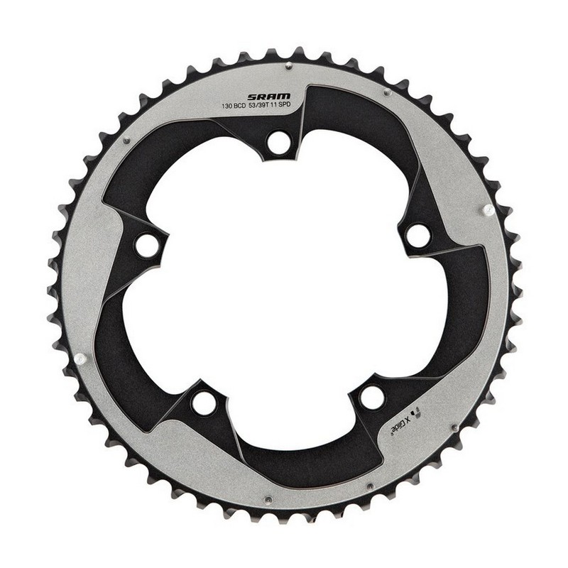 coroa estrada vermelha b2 x-glide 11v 53t 2 pinos