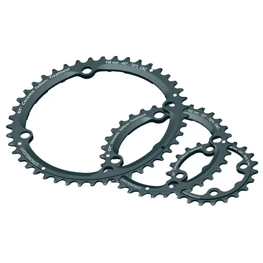 Plateau VTT pour XTR 960 22T Noir - image