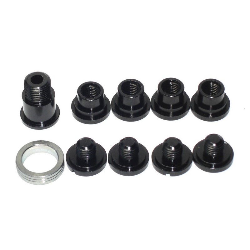 Jogo de 4 coroas parafuso campagnolo ultra torque crank 11s