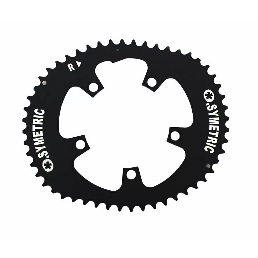 road 11sp chainring kit 50/38t x 110mm campagnolo black - image