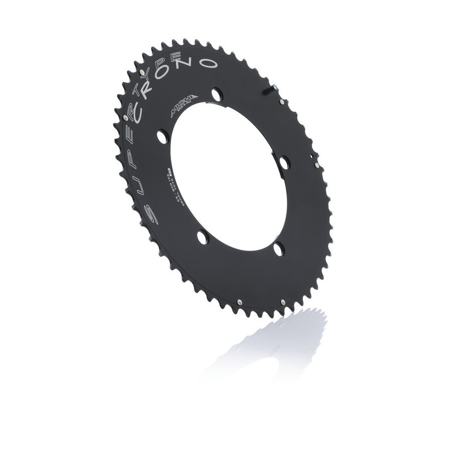 chainring time trial 54t x 130mm bcd shimano 10sp black