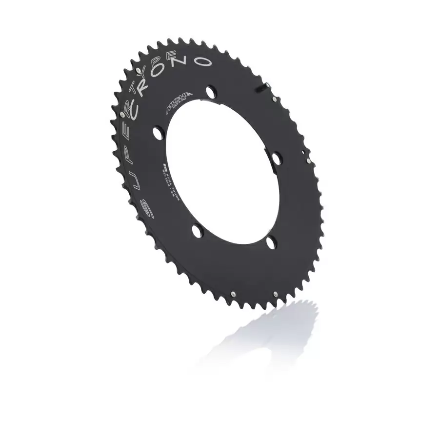 chainring time trial 54t x 130mm bcd shimano 10sp black - image