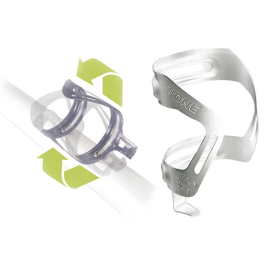 Garrafa de qualquer maneira ângulos ajustáveis, anodizado prateado