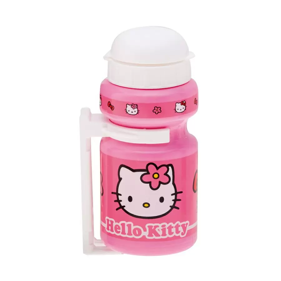 Bidón Hello Kitty Rosa 300ml + Portabotellas - image