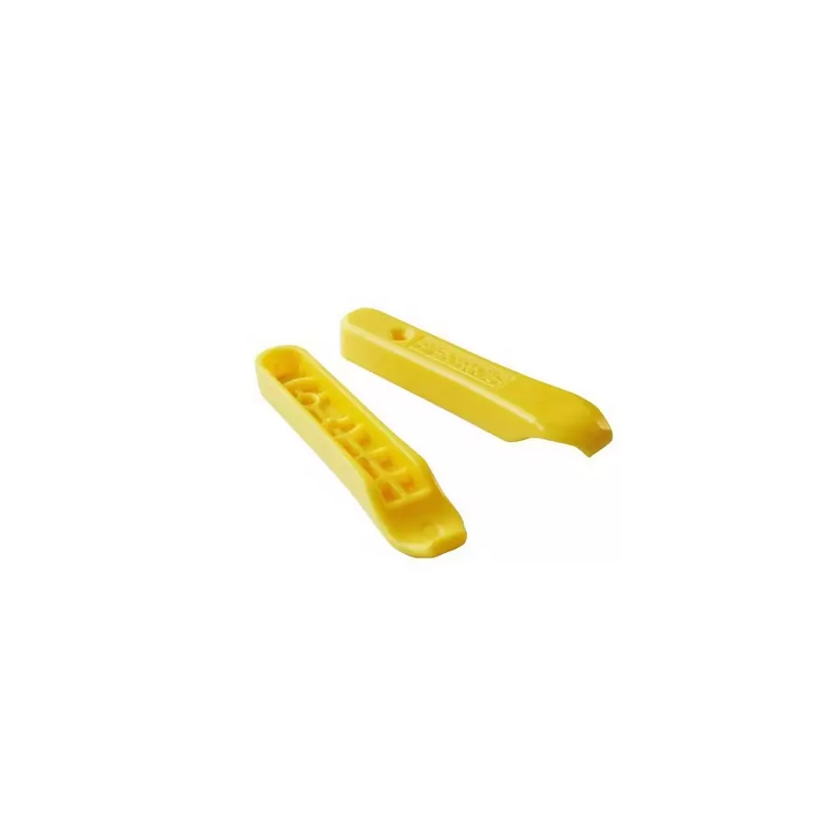 Tire levers mini 2 pieces yellow - image