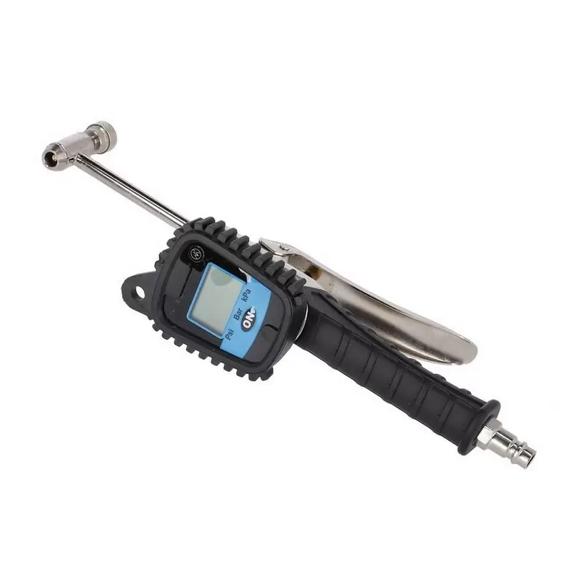 Tire inflation gun 10 bar/145 psi digital pressure gauge - image