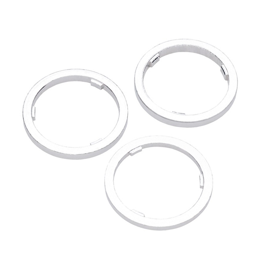 Jeu d'entretoises monovitesse 3 / 4 / 4,5mm pour pignon de cassette