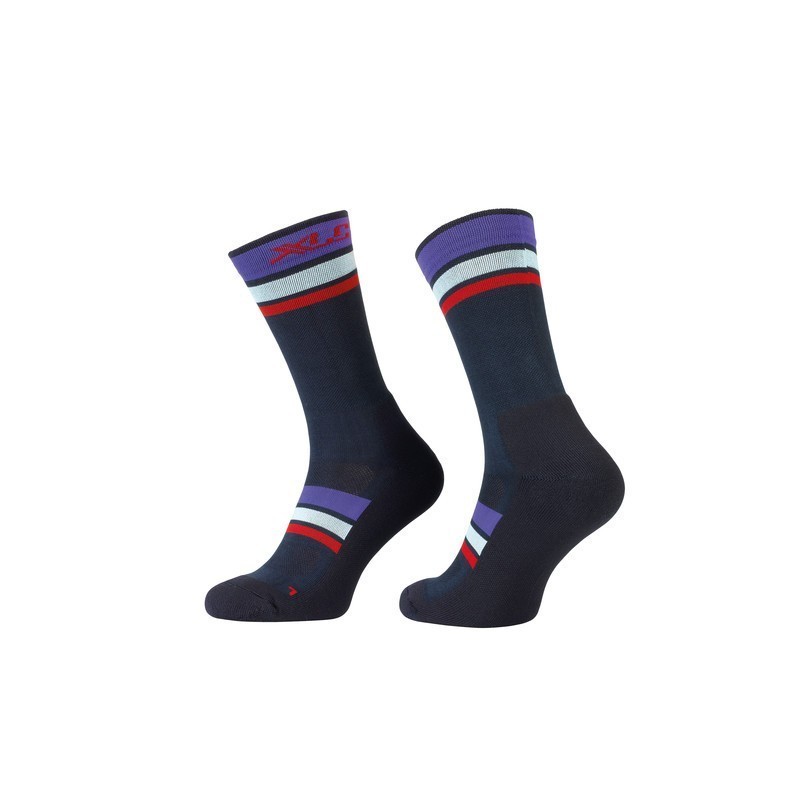 All Mtn Socks CS-L02 Blue/Purple Size S (39-41)