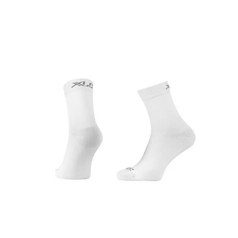 Race Compression Socks CS-C03 White Size S (39-41) - image