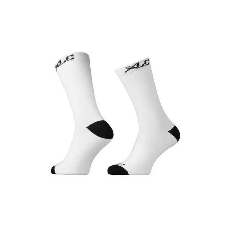 Race Socks CS-L04 White Size 46-48 - image