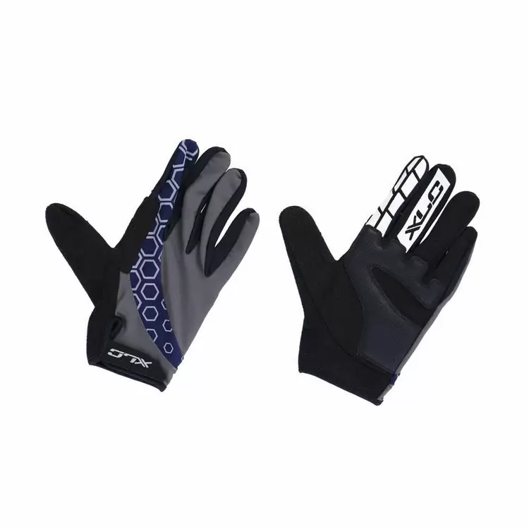 Long Finger Glove Enduro CG-L13 Blue/Grey Size XS - image