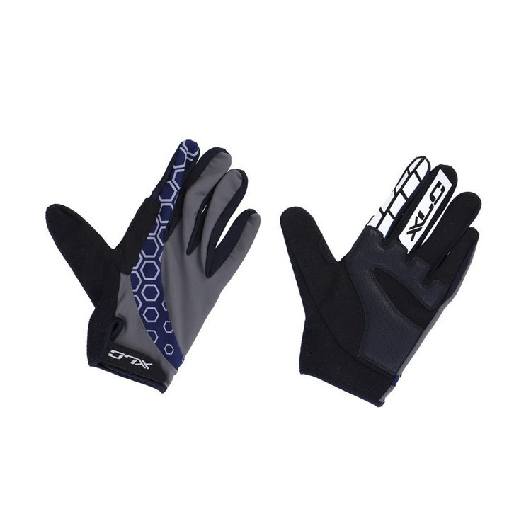 Long Finger Glove Enduro CG-L13 Blue/Grey Size S