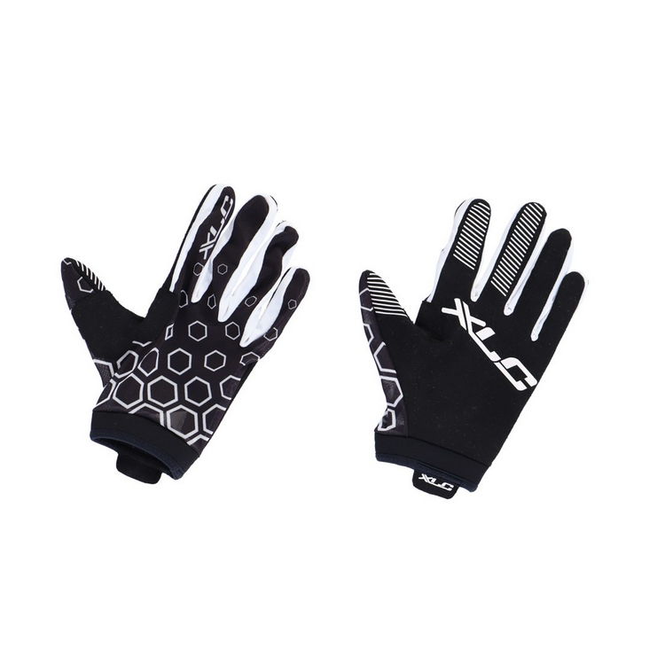 Long Finger Glove MTB CG-L14 Black/White Size XS