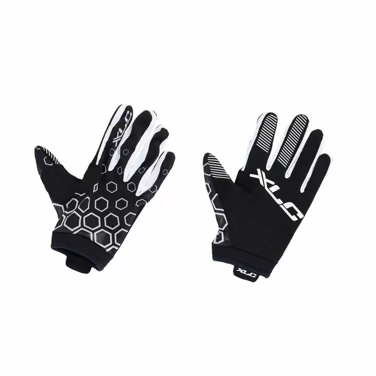 Long Finger Glove MTB CG-L14 Black/White Size XS - image