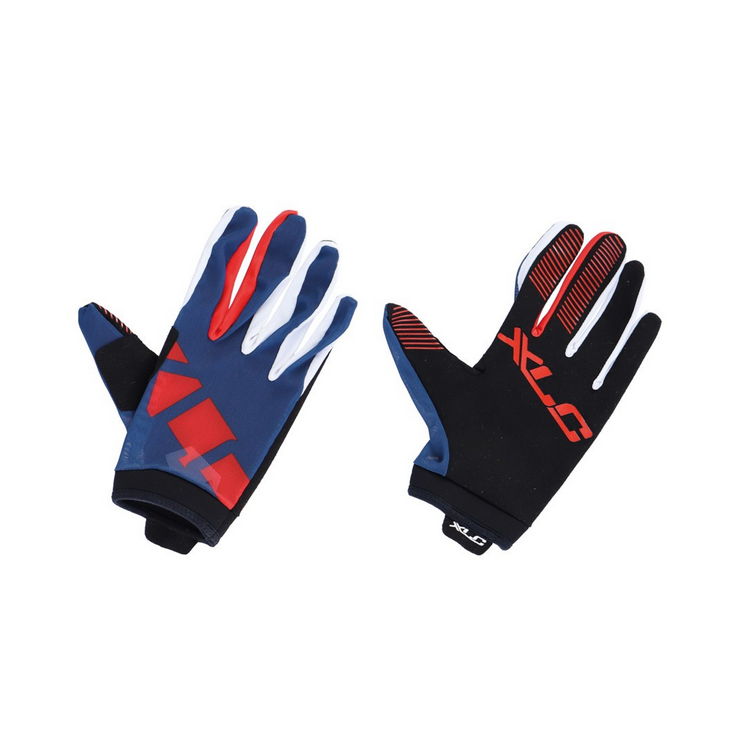 Long Finger Glove MTB CG-L14 Blue/Red Size XS