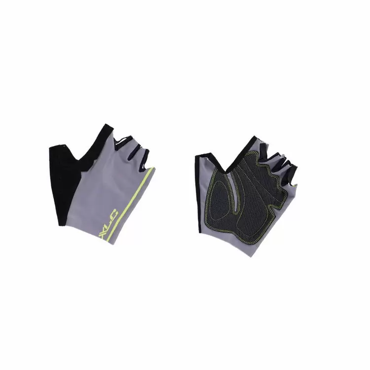 Kurzfingerhandschuh CG-S09 Grau/Gelb Größe L - image