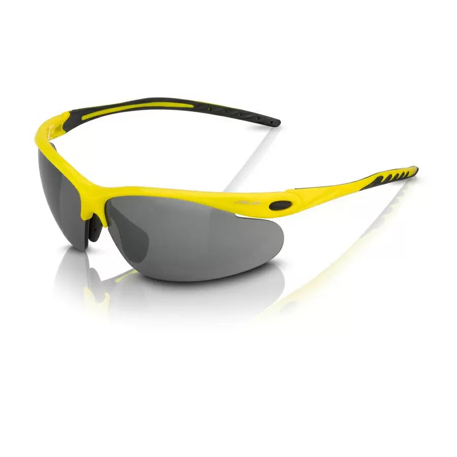 Gafas de sol Palma SG-C13 montura amarillo lentes ahumado - image