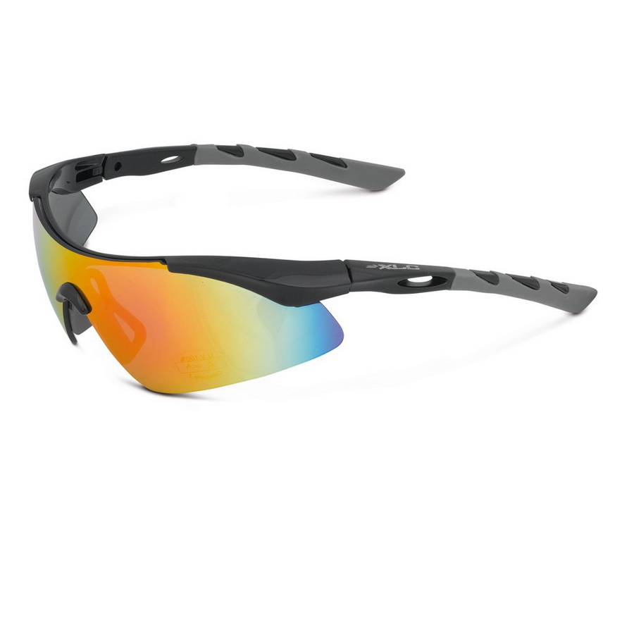 sunglasses komodo sg-c09 frame black/grey mirror glass