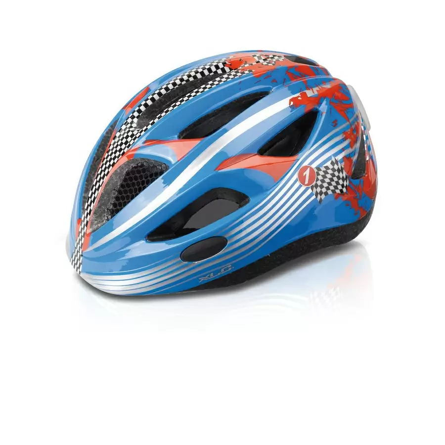 Child helmet Racer BH-C17 size S/M (51-55cm) blue - image
