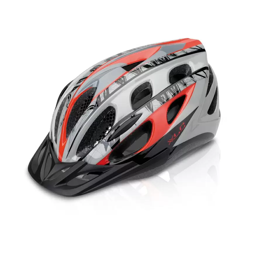 Helmet BH-C18 size S/M 50-56cm red/grey design Ethnic - image