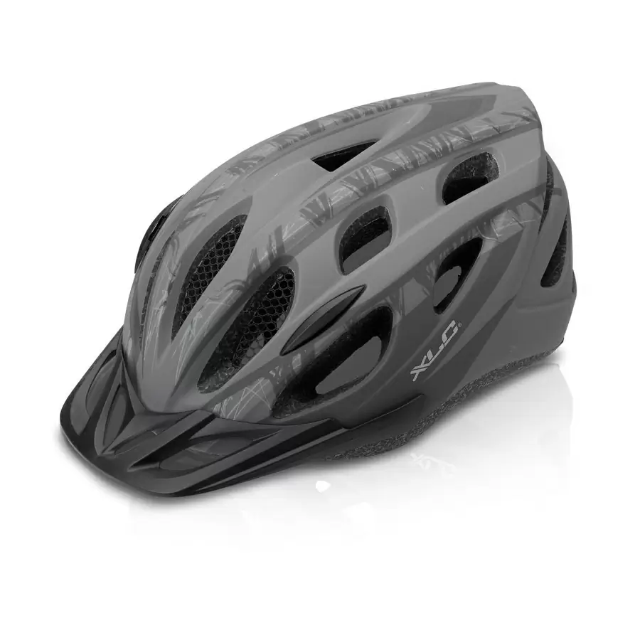 bicycle helmet bh-c19 size L/XL black/anthracite motiv 'ethnic' - image