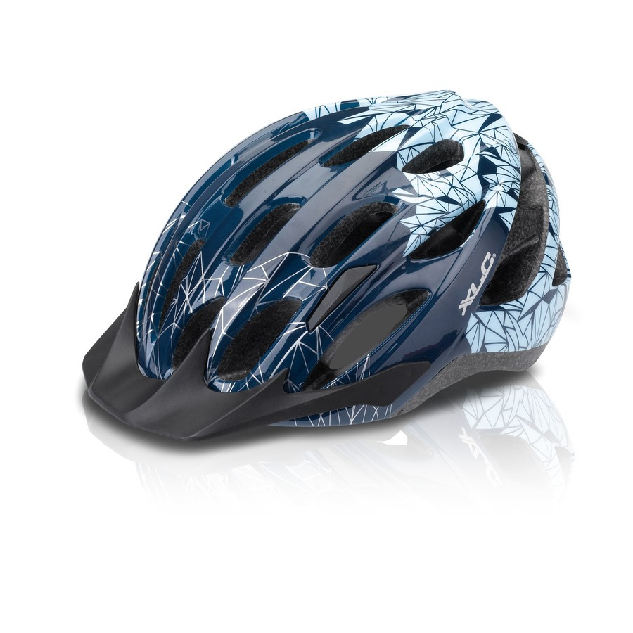 Bike helmet BH-C20 size S/M 53-57cm blue design Prism