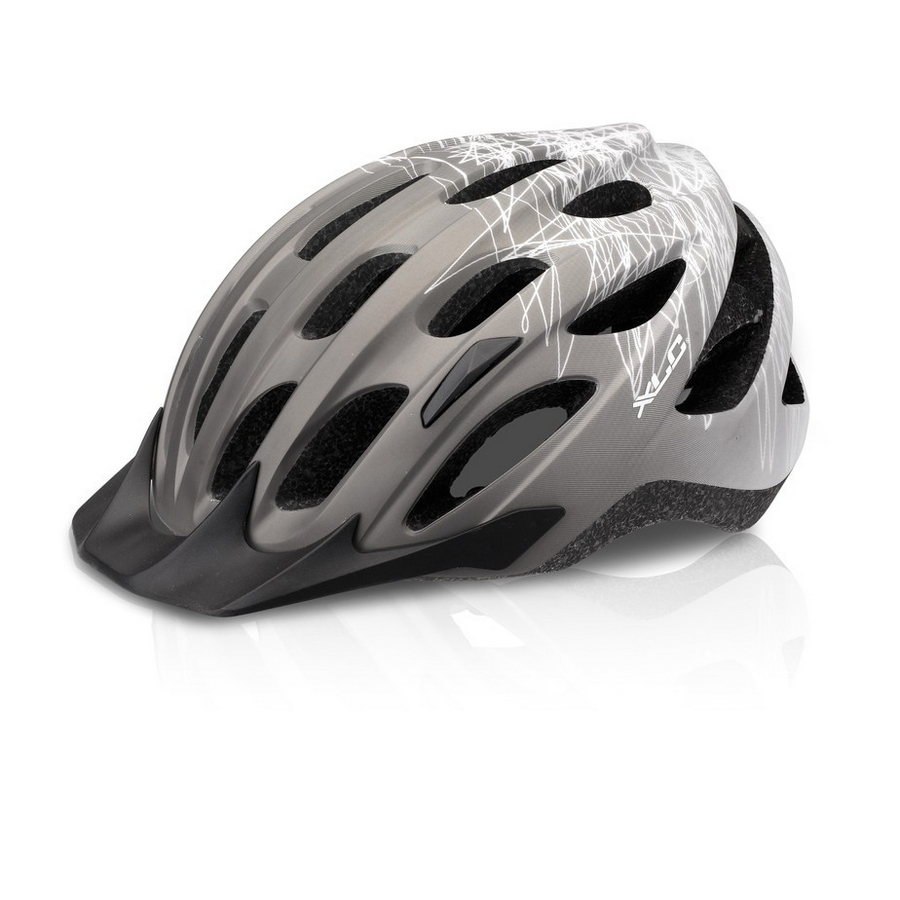 Bike helmet BH-C20 size S/M 53-57cm anthracite design Scratch