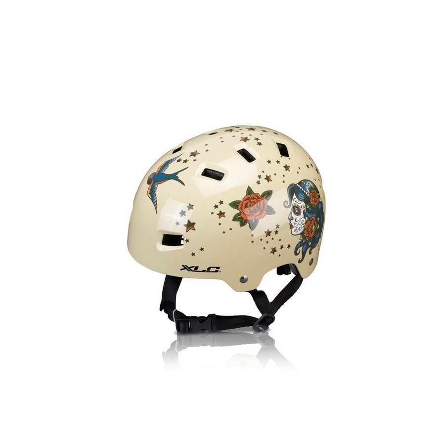 Helmet urban BH-C22 unisize (53-59cm) beige Tatoo