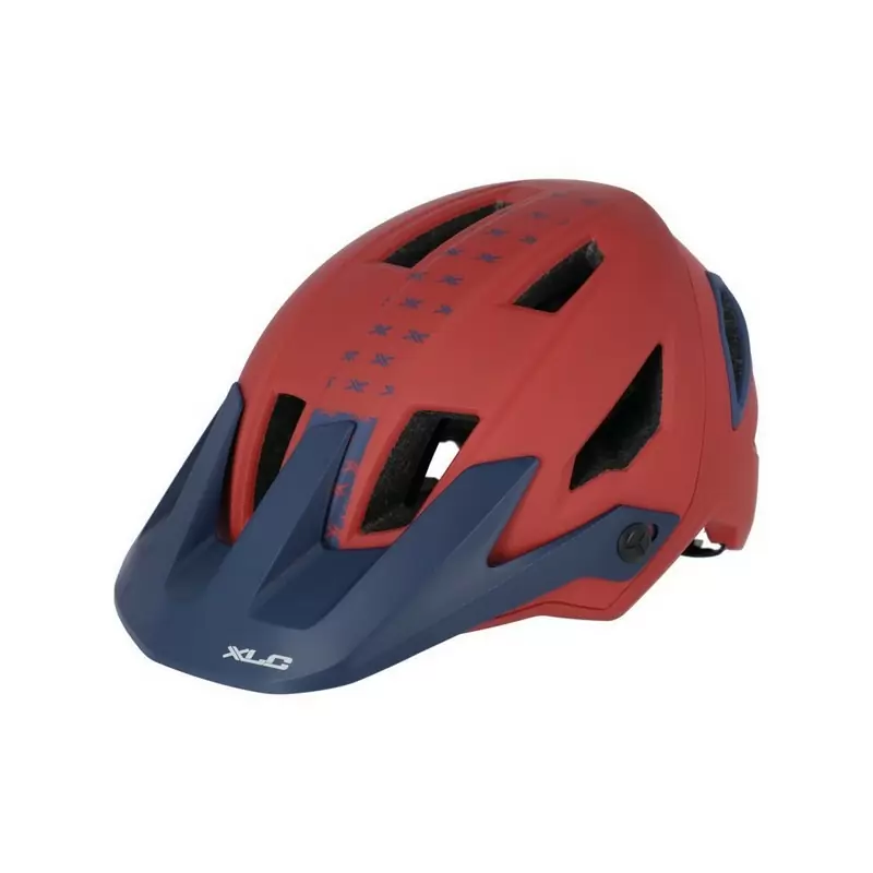 Enduro Helm BH-C31 Rot/Blau One Size (58-62cm) - image