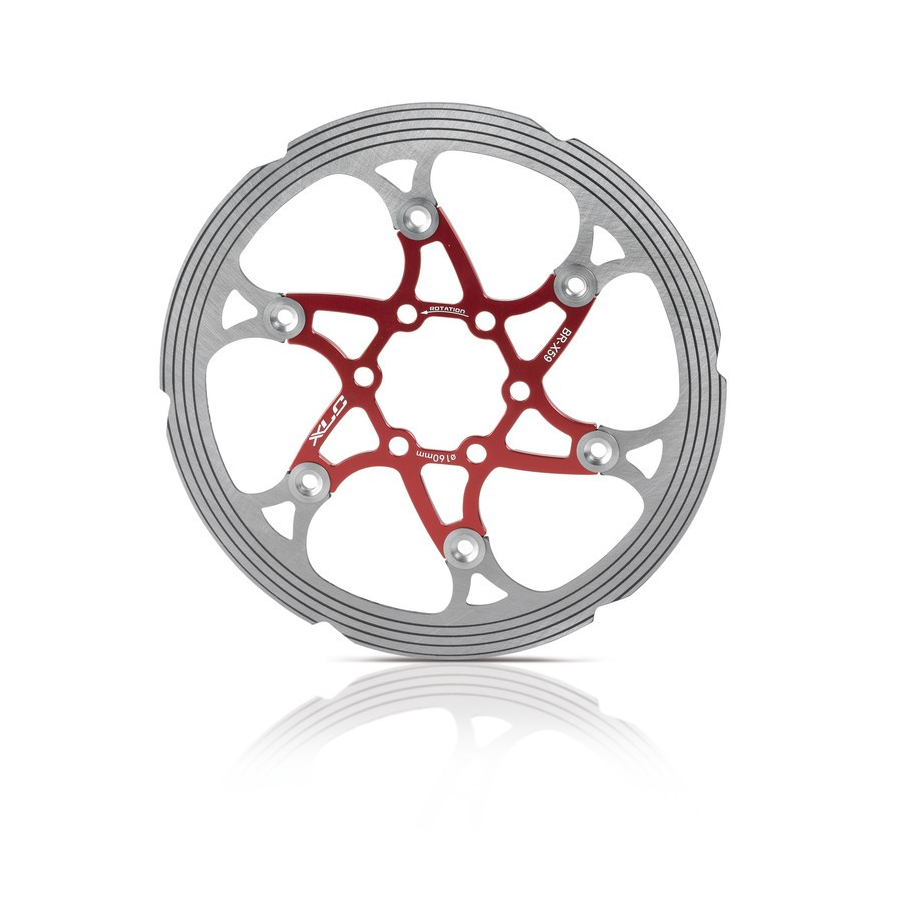 BR-X59 diâmetro do disco de freio 160mm vermelho / prata tocha embreagem CNC