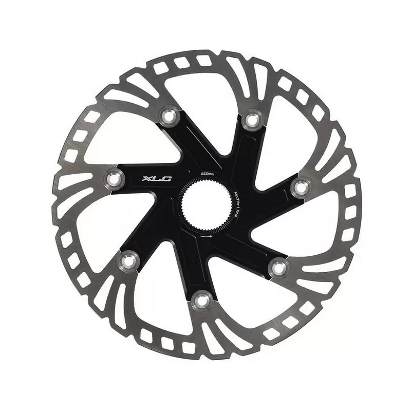 E-Bike Centerlock-Bremsscheibe 220 mm Silber BR-X147 - image