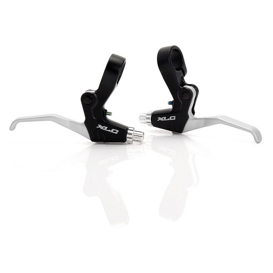 Bremshebelsatz bl-v01 Alu schwarz / silber für rapidfire links