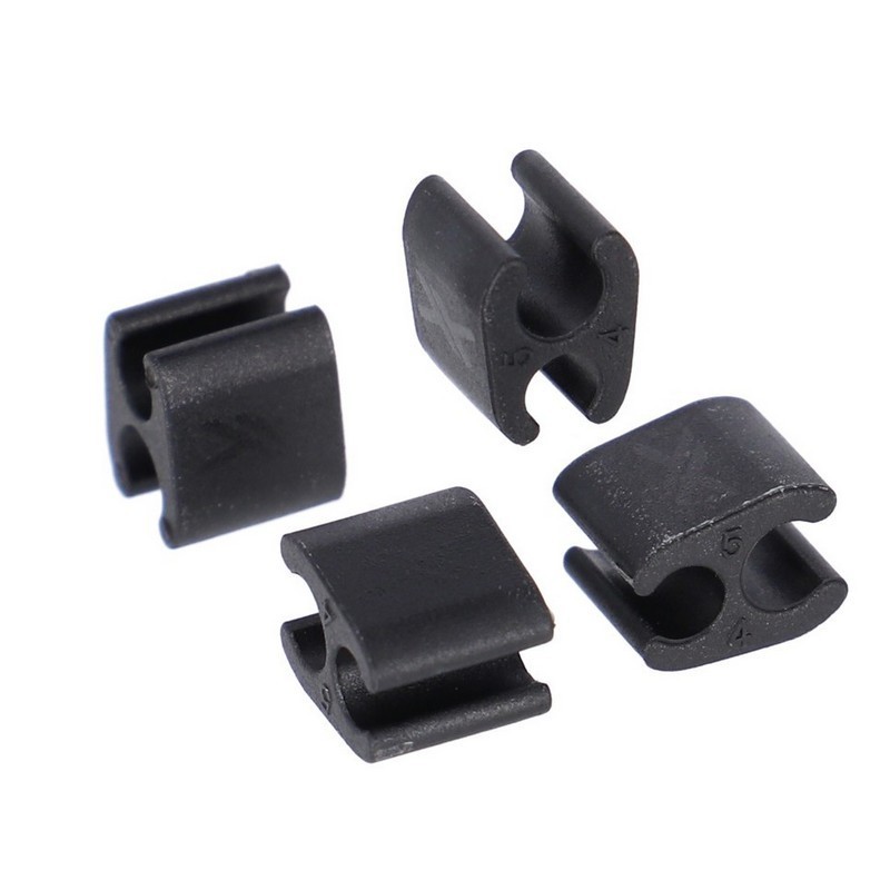 Cable Clip BR-X119 4mm Cable 5mm Sleeve 4pcs