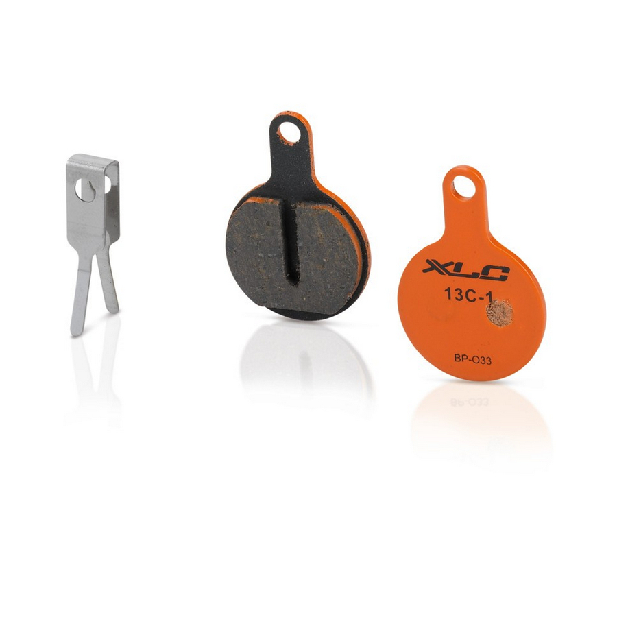 pastillas de freno de disco bp-o33 tektro lyra naranja organico