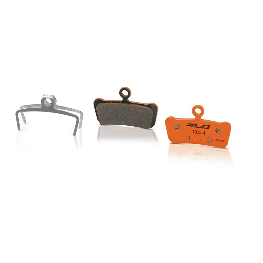 plaquettes de frein à disque bp-o34 avid xo trail orange organique - image